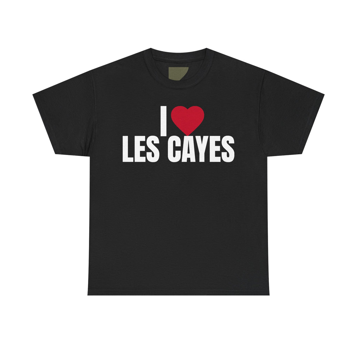 I ❤️ LES CAYES premium T-Shirt | Minimal Heart City Graphic Tee
