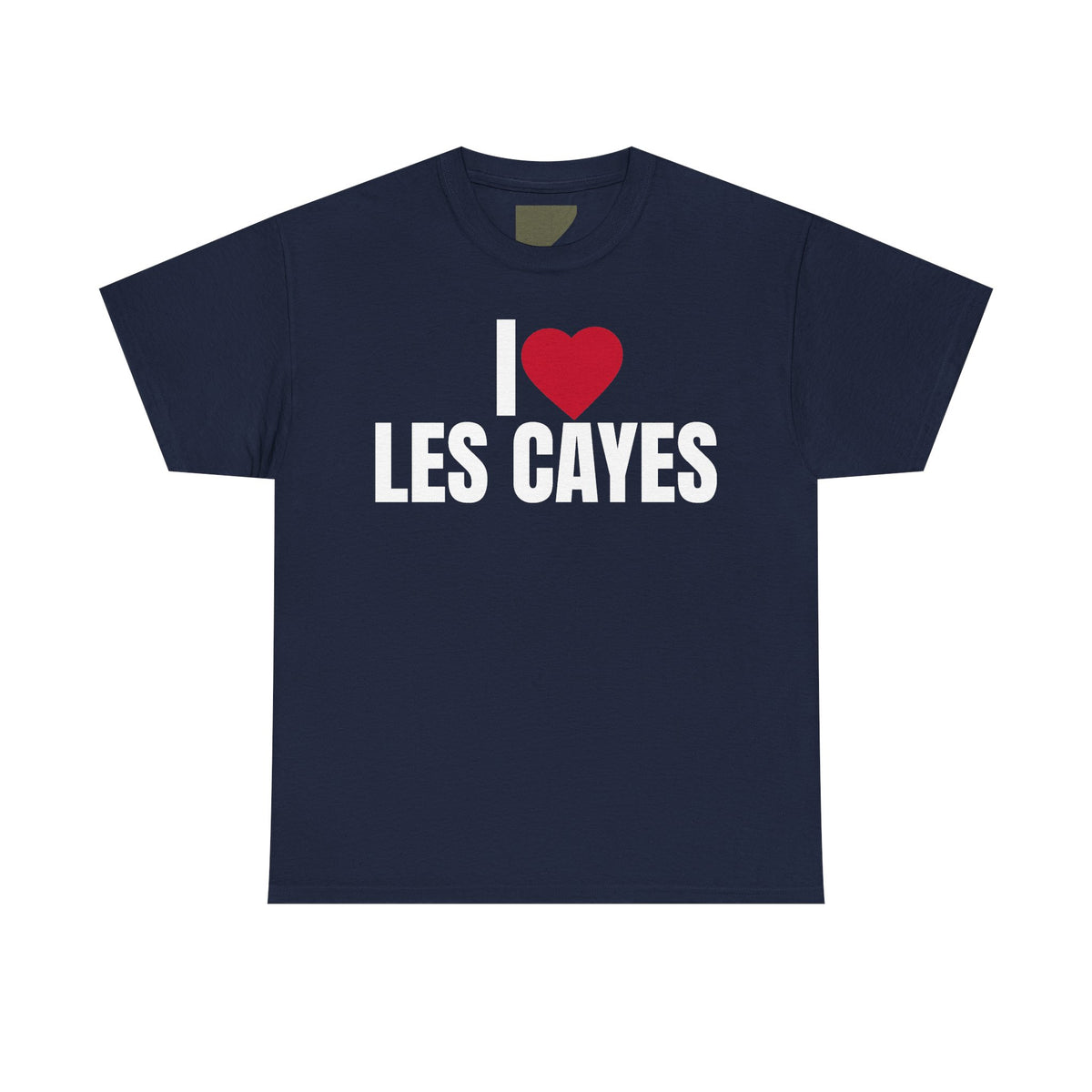 I ❤️ LES CAYES premium T-Shirt | Minimal Heart City Graphic Tee