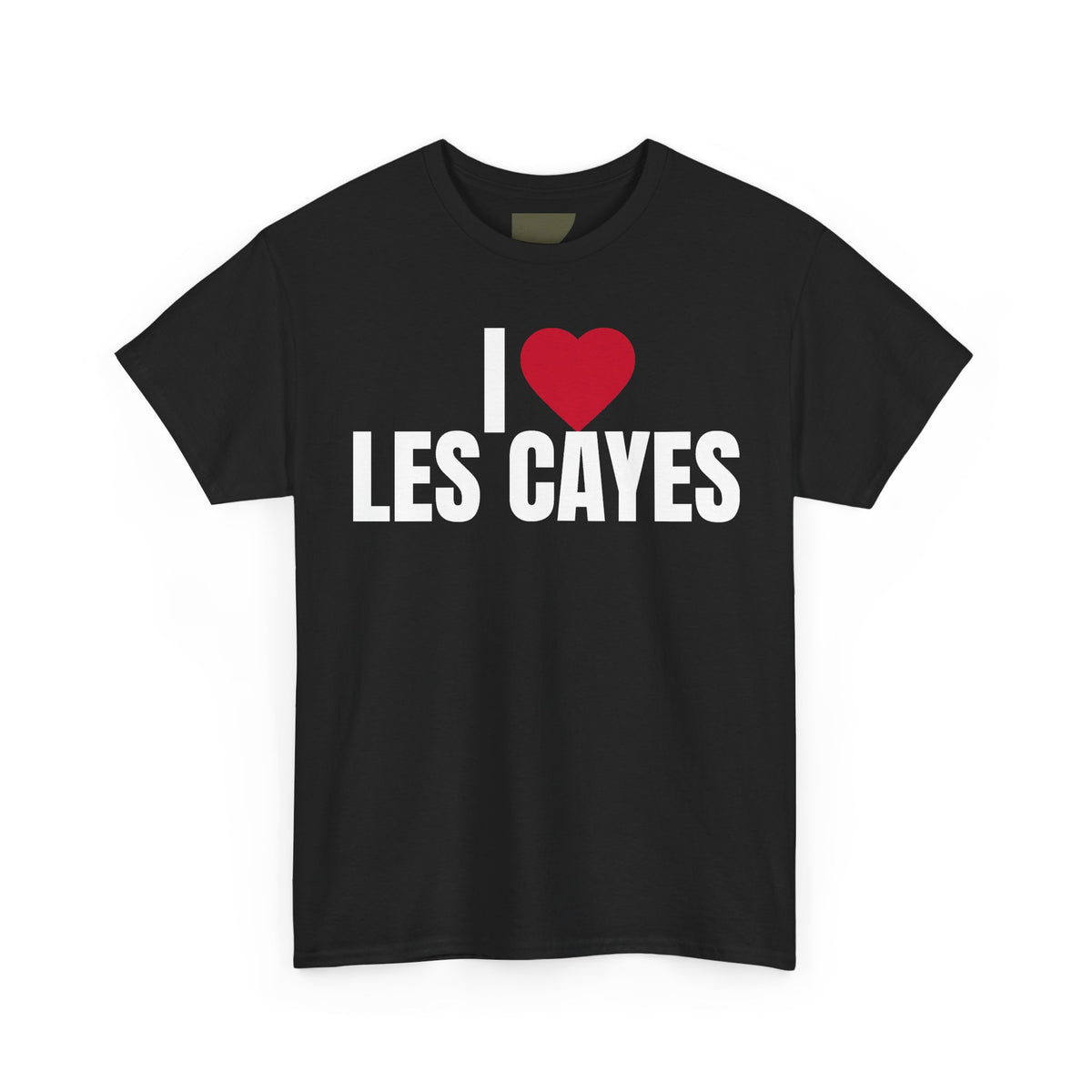 I ❤️ LES CAYES premium T-Shirt | Minimal Heart City Graphic Tee