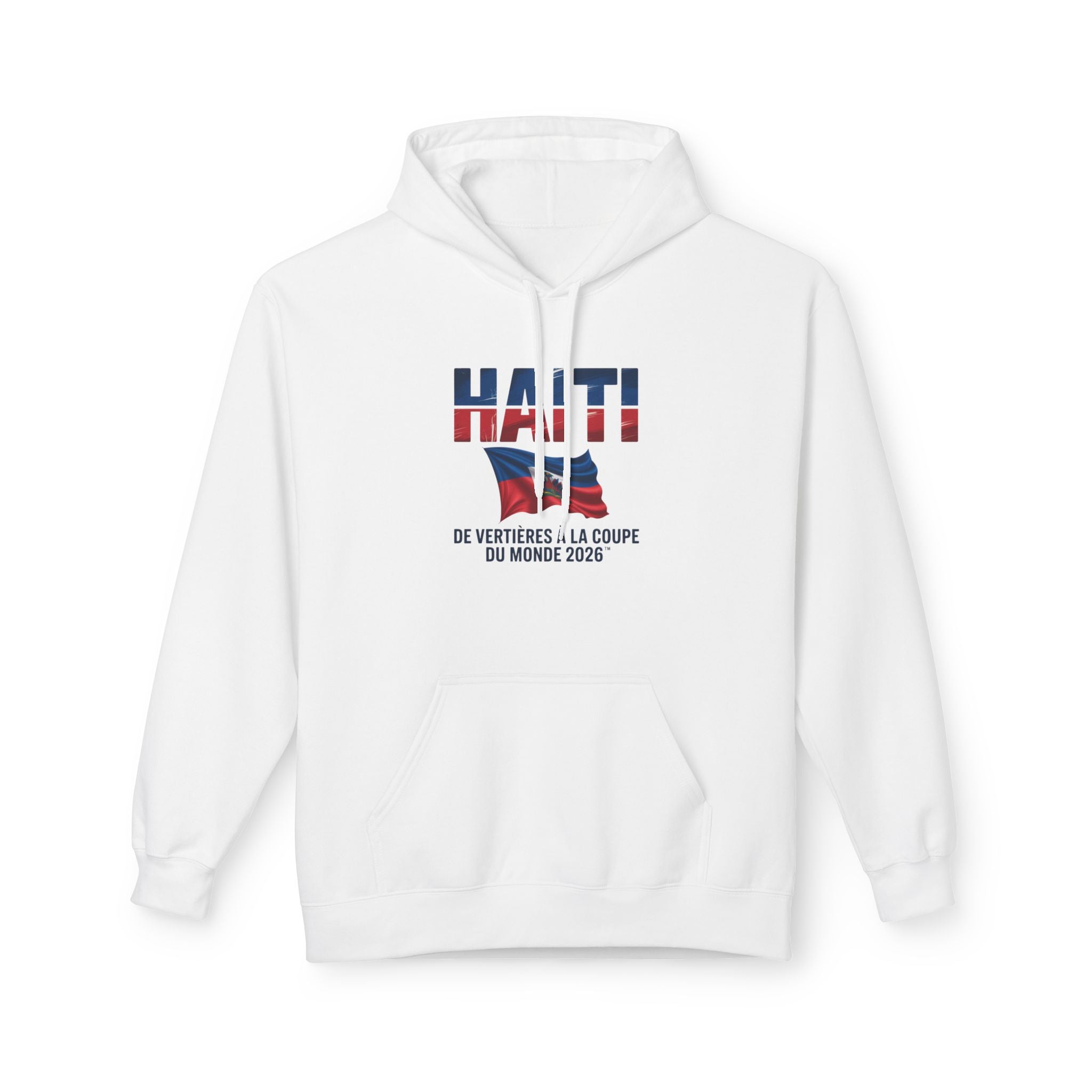 Haiti Vintage Flag Hoodie — "HAITI" World Cup 2026 Support Pullover